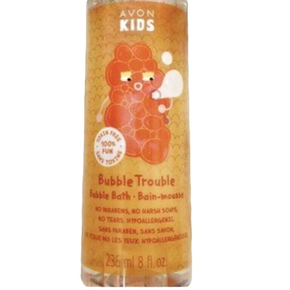 (2-Pack) Avon Kids Bubble Trouble Bubble Bath Apple Burst 8 FL OZ - Picture 3 of 4
